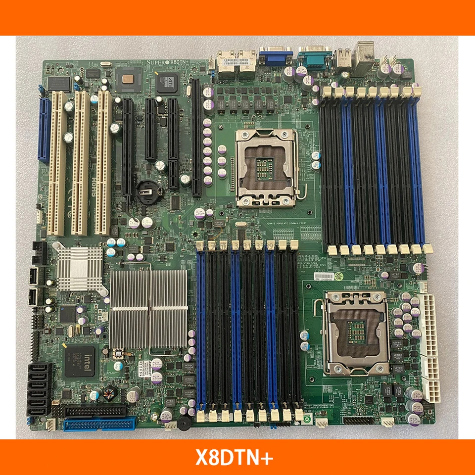 슈퍼마이크로 PCI-X 1366 DDR3 시스템 마더보드 X8DTN