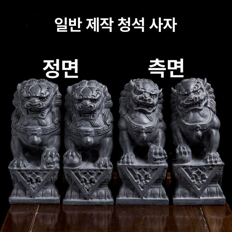 대형 석상 정교한 수호신 해태상 조각상 - 상세 이미지 3
