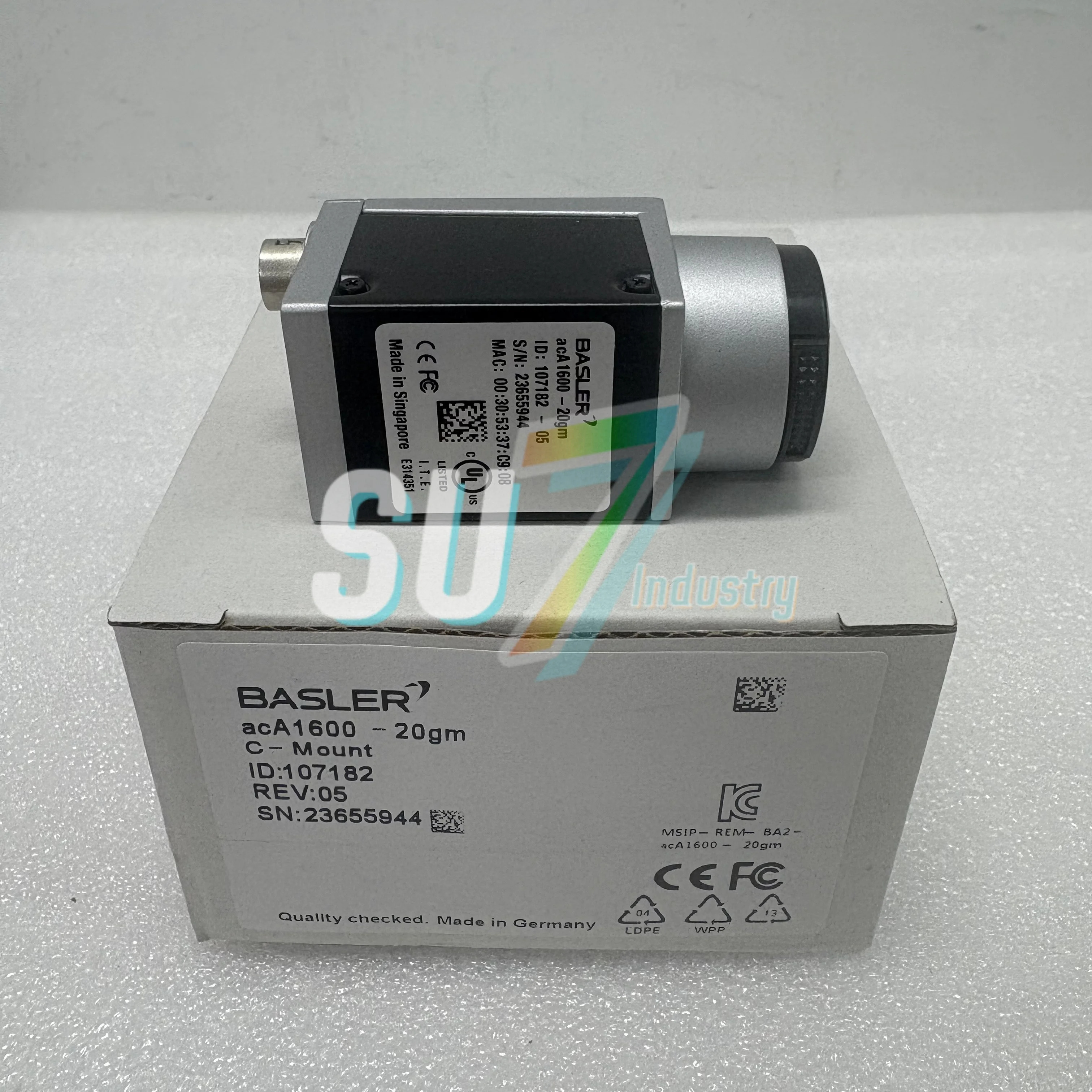 산업카메라 acA1600-20GM호환