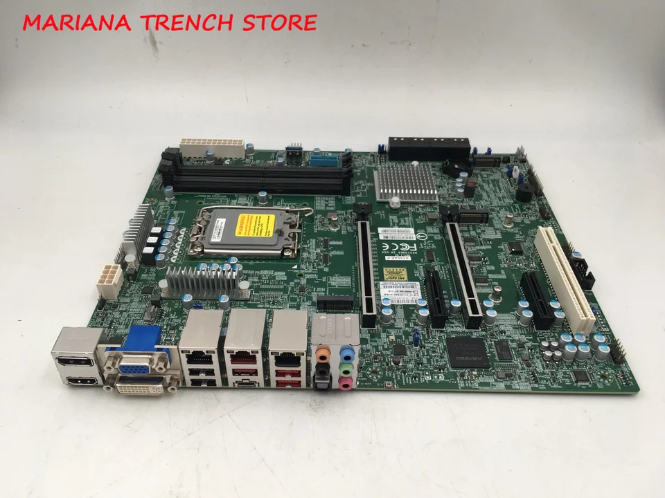 슈퍼마이크로 마더보드X13SAE-F 단일 소켓 LGA-1700 12 세대 코어 i9 i7 i5 i3