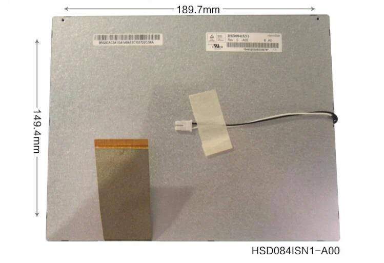 오리지널 LCD 화면 동안 HSD084ISN1-A00 8.4 인치