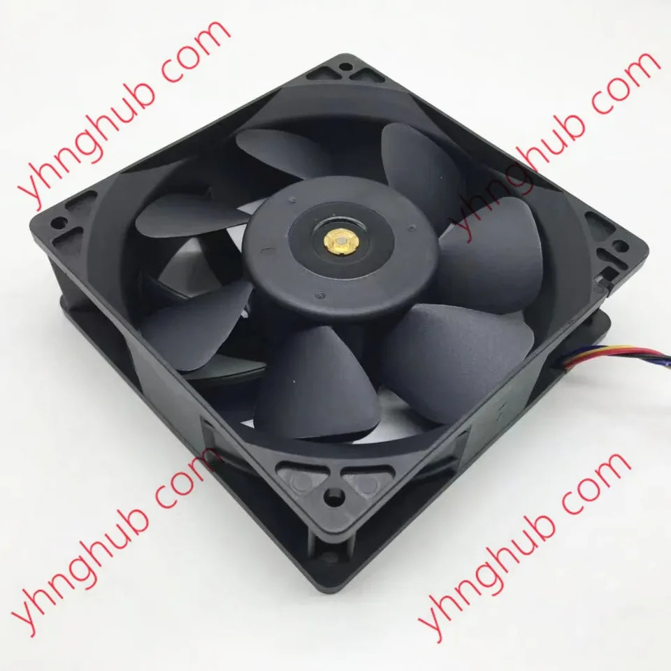 ZLE 4 와이어 서버 냉각팬 BCY12038B12E DC 12V 2.5A mm