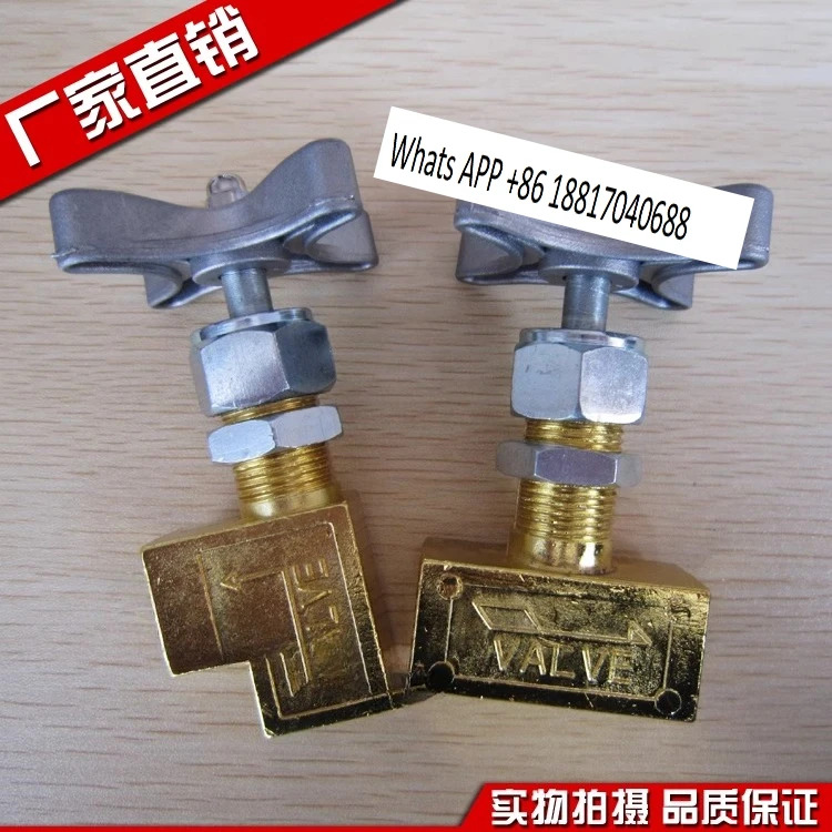 10PCS 압력 게이지 스위치 GCT-02 GCLT-02 90  180 유압 계측 밸브 2분 1/4