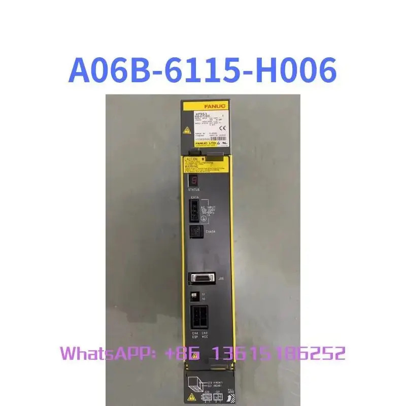 A06B-6115-H006 리퍼 드라이브 실행 기능 OK