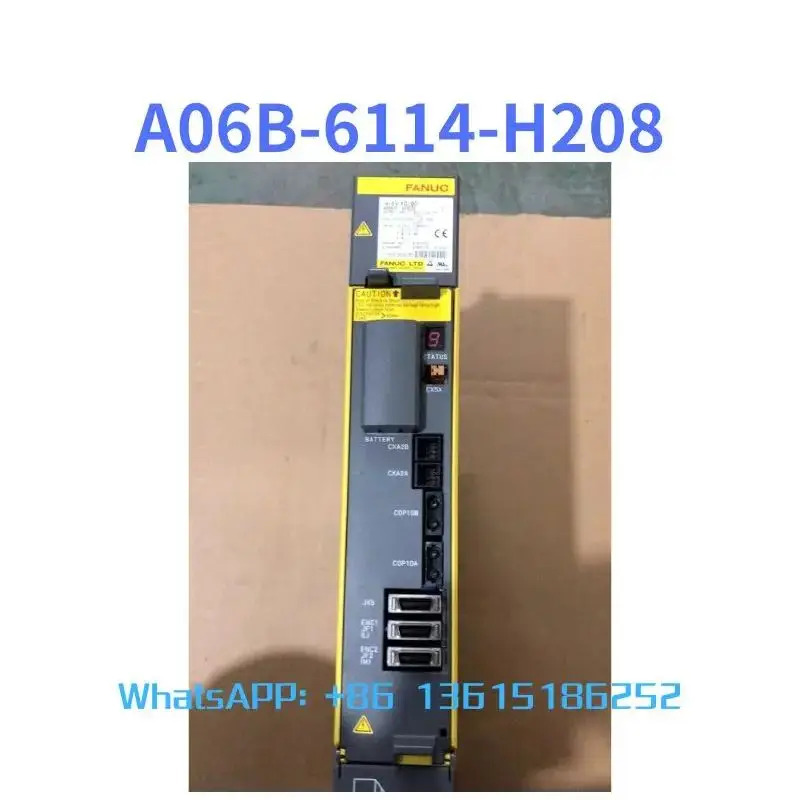 A06B-6114-H208 리퍼 드라이브 실행 기능 OK