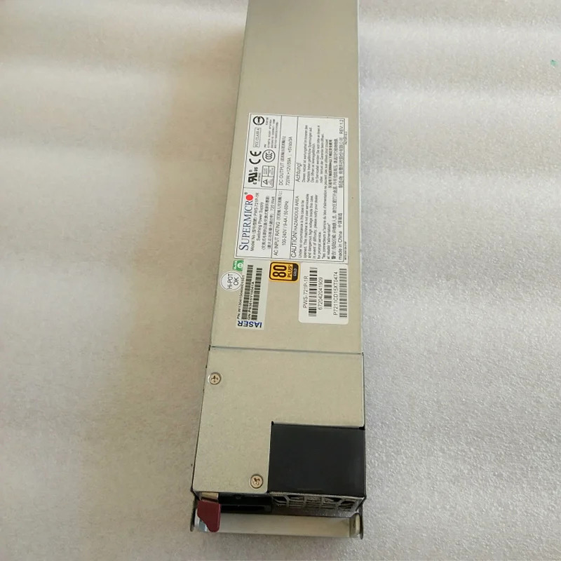 Supermicro PWS-721P-1R 1U 전원공급장치 PSU 720W원본