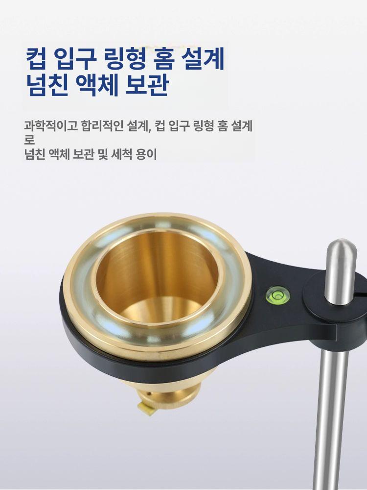 포드컵 점도계 휴대용 점성 테스트 코팅 접착 유량 도료 혼합 점도측정기 측정컵 두께 - 상세 이미지 2