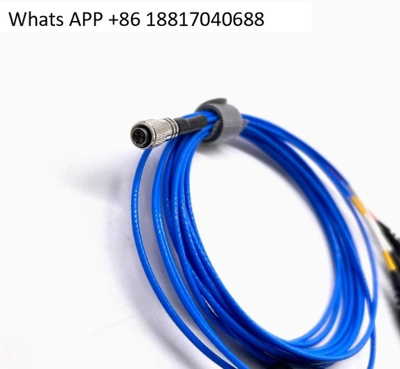 1/4-28 UNF 삼축 가속도계 케이블은 PCB삼축 케이블 4코어 커넥터를 대체할 수 있습니다.