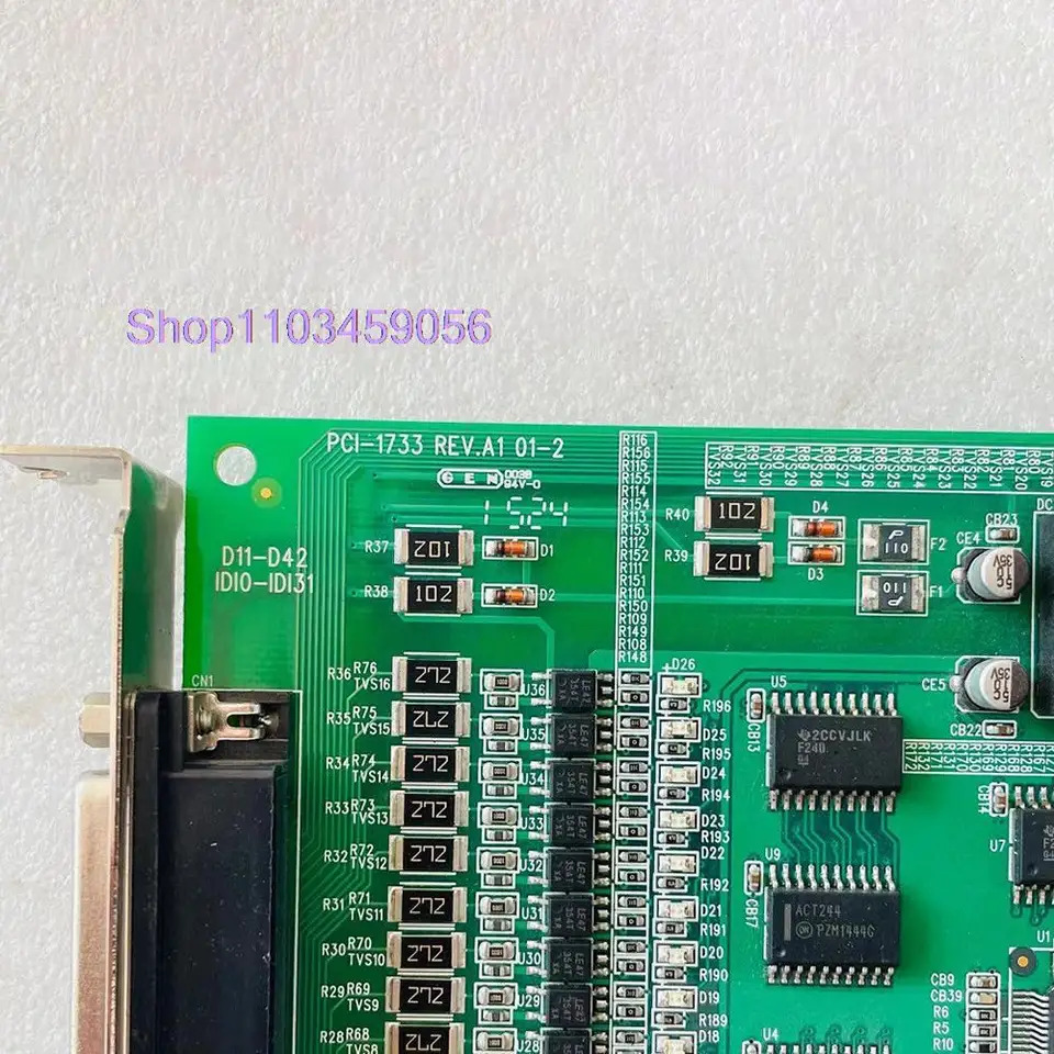 Advantech PCI-1733 REV.A1 절연 디지털 입력 카드 32 채널