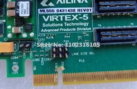 산업장비 보드 XILNX ML555 0431438 REV01 VIRTEX-5