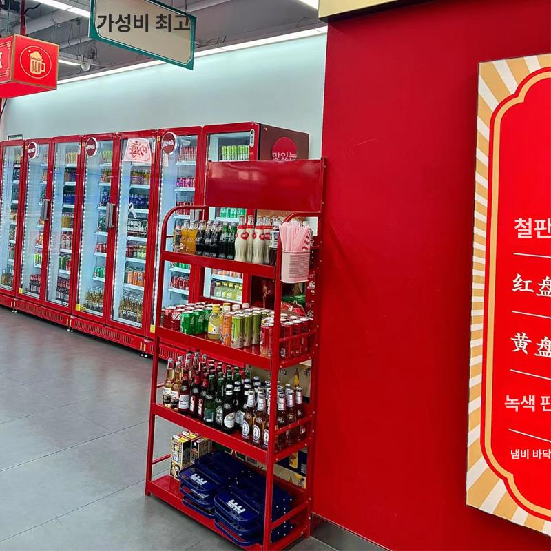 3단 진열대선반 다용도선반 고릴라랙 수납선반 가정용선반 조립선반 블랙선반 - 상세 이미지 2
