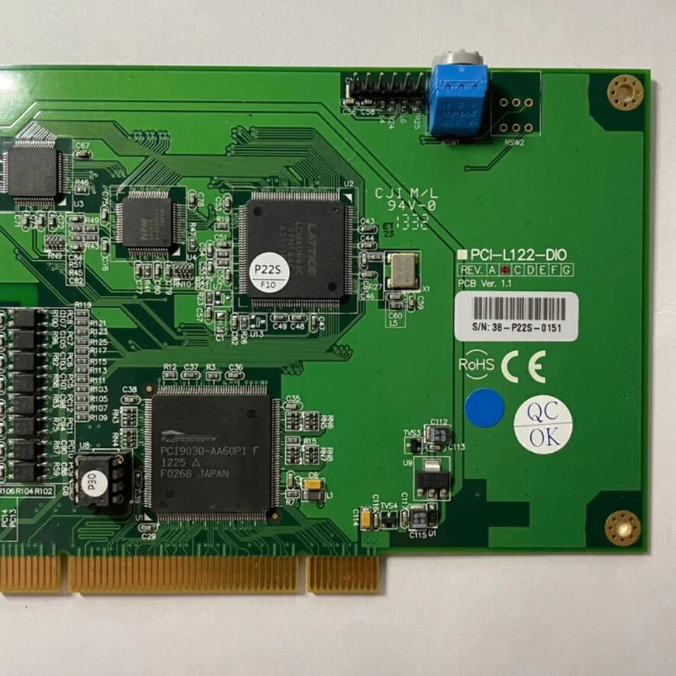 델타 모션 제어 카드 PCI-L122-DIO