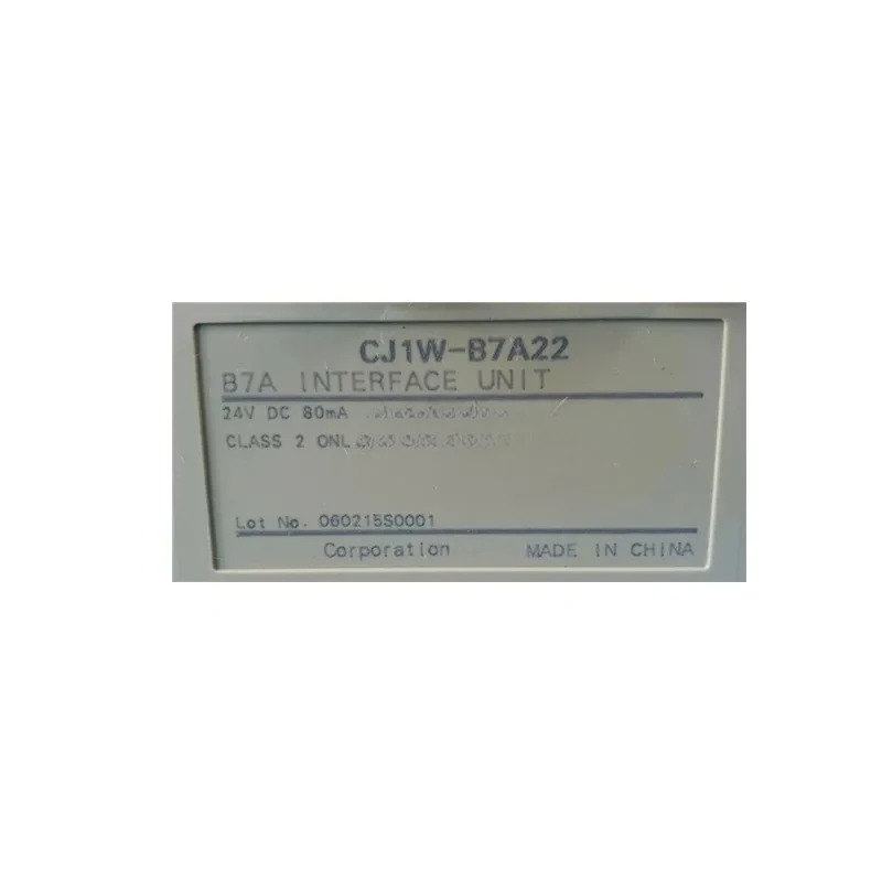 CJ1W 시리즈 PLC 모듈 CJ1W-B7A14 CJ1W-B7A22 원본