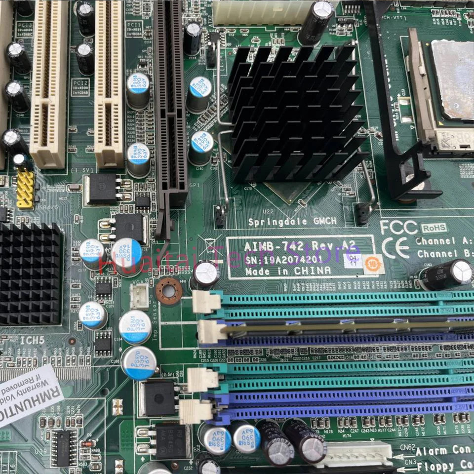 ADVANTECH 산업제어 보드 서버 마더보드 AIMB-742 REV A1 A2