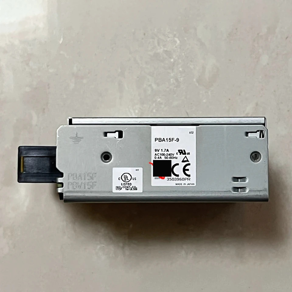 EL PBA15F-9 입력 AC100-240V 50-60Hz 0.4A 출력 9V 1.7A 스위칭 전원공급장치 미세 신
