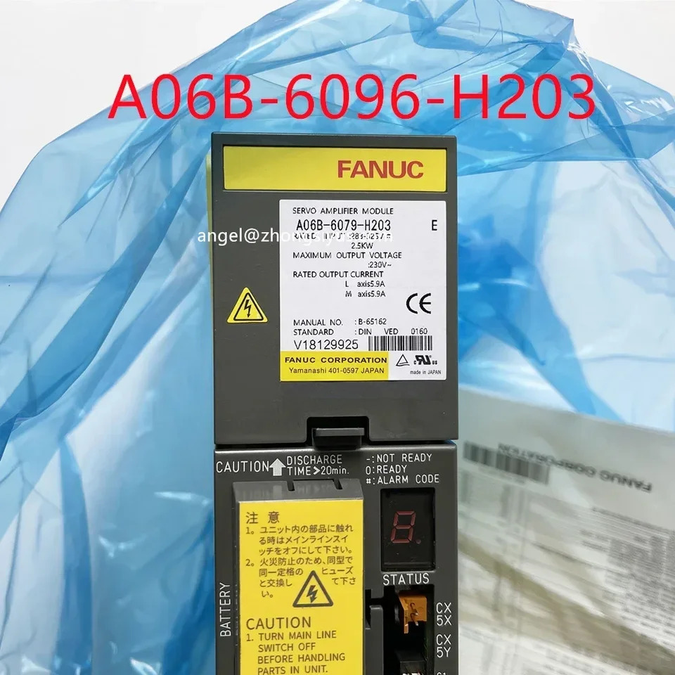CNC 시스템 기계Fanuc 서보 드라이브 A06B-6096-H203 신