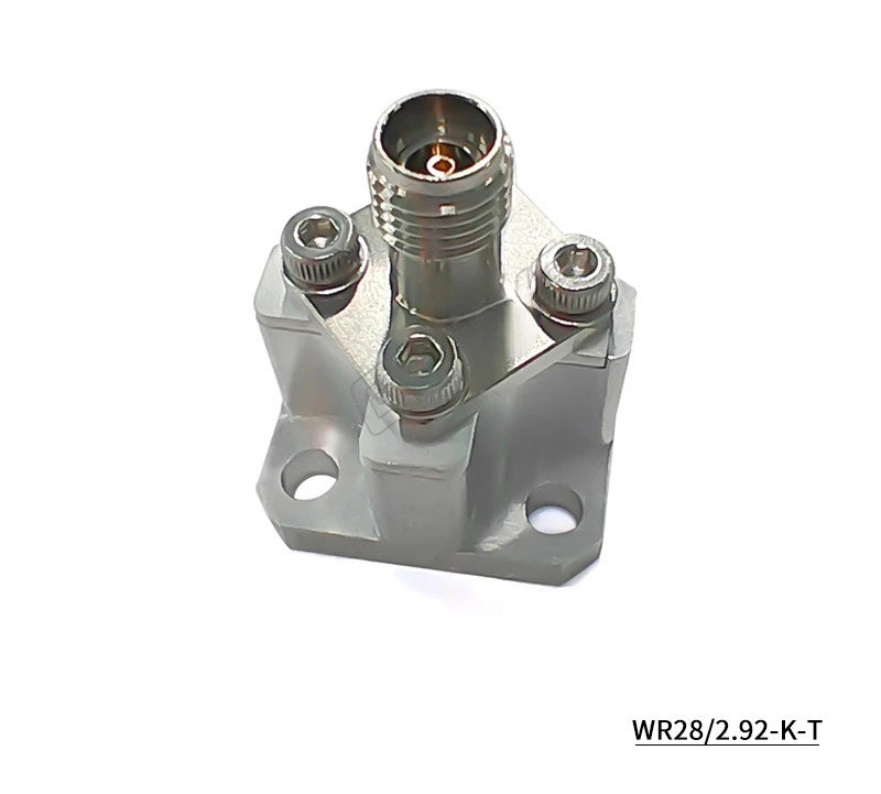 I 타입 종단 웨이브 가이드 동축 컨버터 FBP 2.92mm 암 WR28 26.5-40G