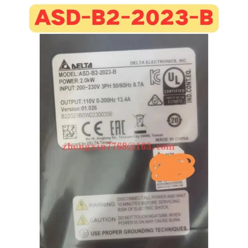 오리지널 ASD-B2--B 서보 드라이브 ASD B2 B 신