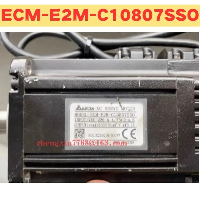 리퍼 서보모터 ECM-E2M-C10807SSO ECM-E2M C10807SSO 정상 기능 완료