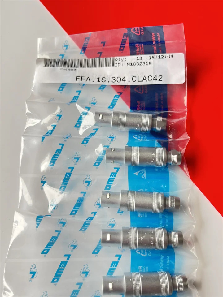 FFA.1S.304.CLAC42 LEMO 환형 푸시 풀 FFA 1S 동축 커넥터 4핀