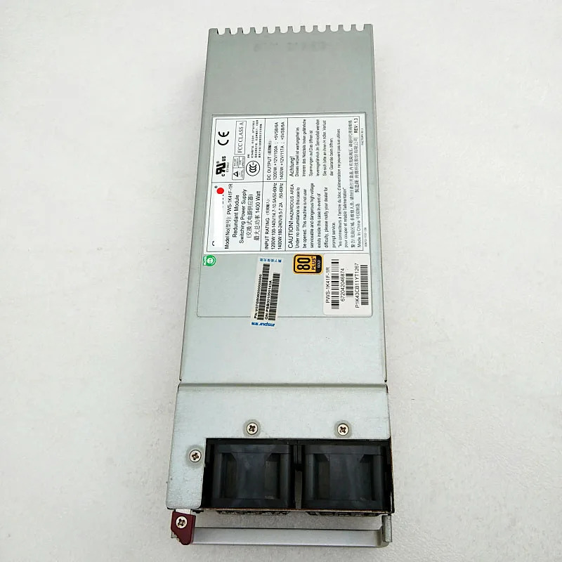 PWS-1K41F-1R 1400W 1U Redundant 80 플러스 금 전원공급장치 PSU