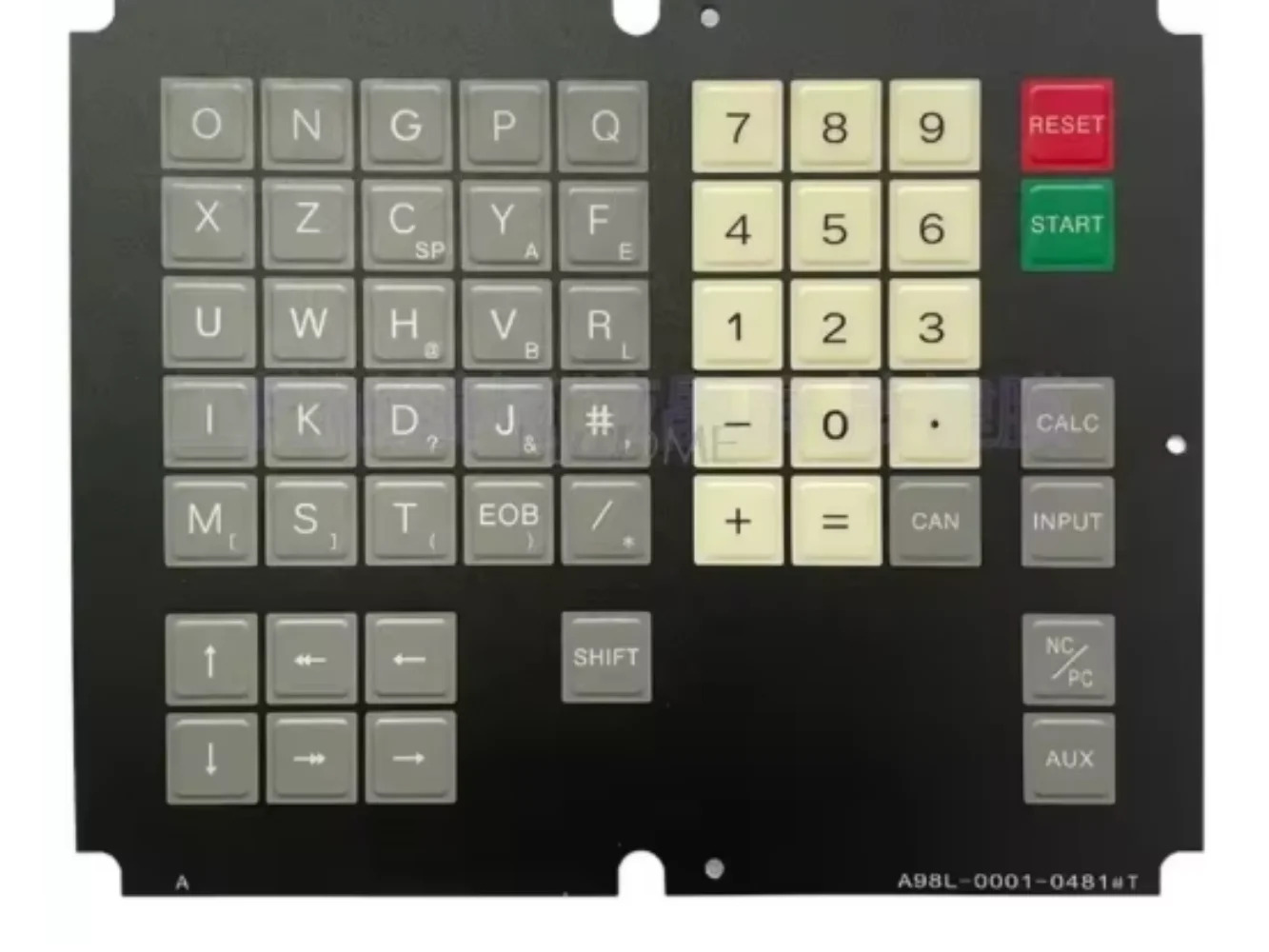 A98L-0001-0481 엠 Fanuc 기계 조작반T 11M /11T CNC HMI 멤브레키패드 버튼