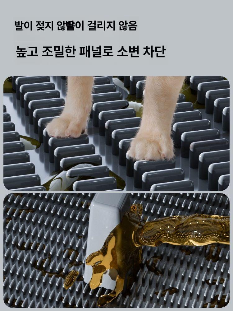 대형견 배변판 특대형 반려견 소변매트 전용 일체형 개 애완견 래브라도 화장실 중형견 이미지 6