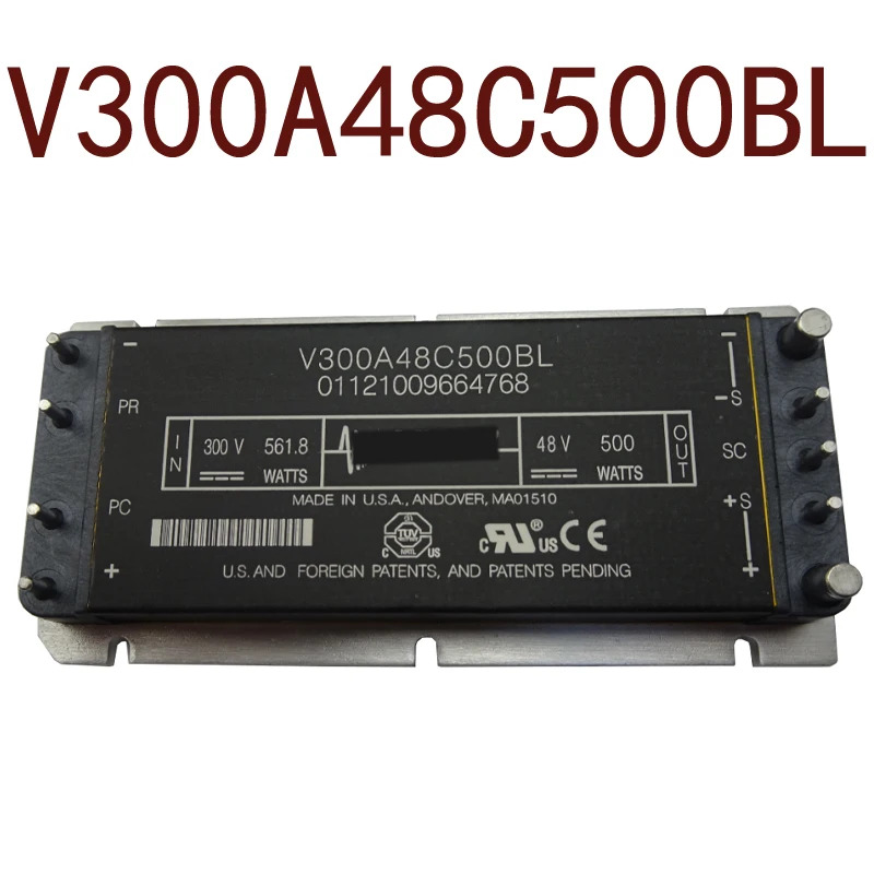 오리지널 DC300V-48VDC500W10.4A 현장 V300A48C500BL