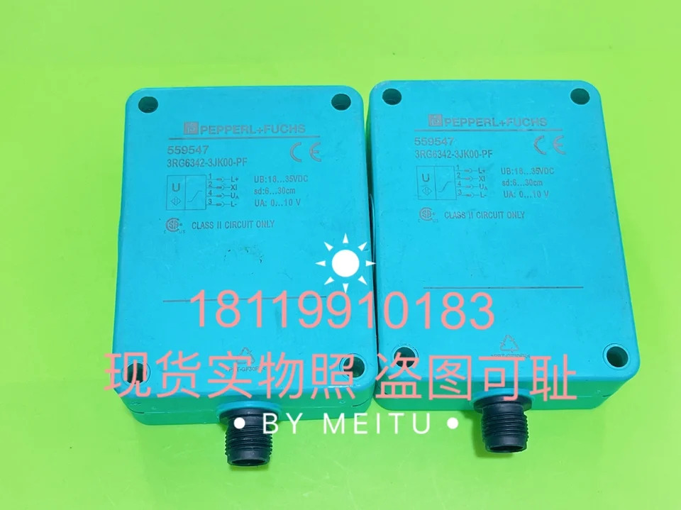 P F 초음파 센서 3RG6342-3JK00-PF 559547 옵션이 그림나와 있습니다.