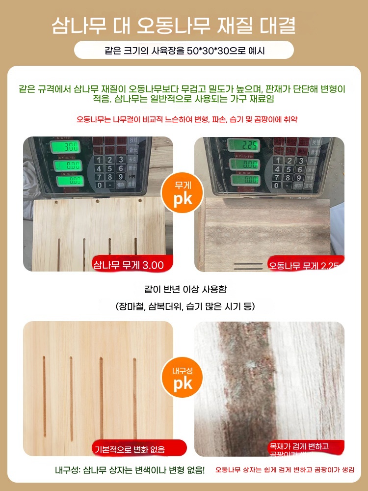 원목 미니메추리집 사육장 유리창 기본형 이미지 6