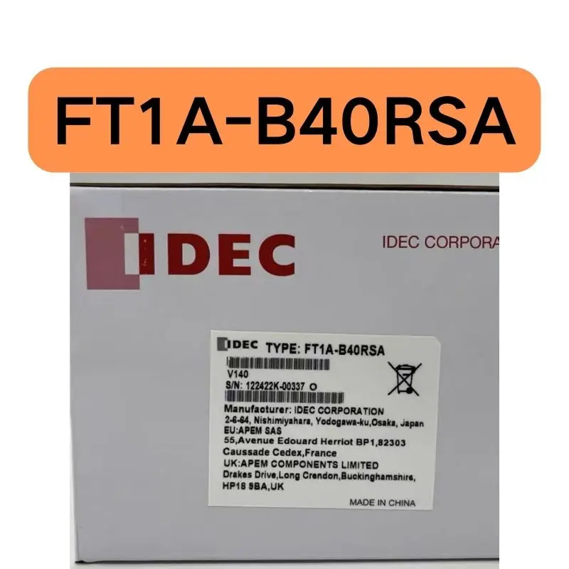 FT1A-B40RSA 프로그래밍 컨트롤러 신