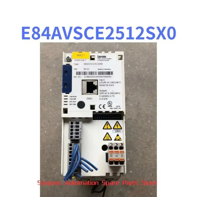 E84SCE2512SX0 리퍼 인버터 0.25kW 기능 작동 OK