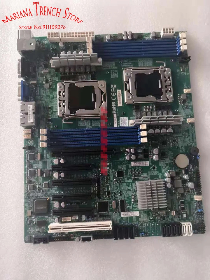 Supermicro 마더보드X9DBL-iF LGA1356 Xeon 프로세서 E5-2400 v2 DDR3 통합 IPMI 2.0 KVM 전LAN