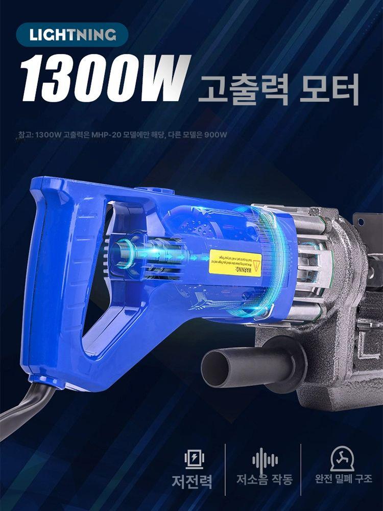 철판 펀칭기 유압 전기 오프너 기계 강철 절단기 강판 빔 몰드 산업용 머신 구멍뚫기 - 상세 이미지 2