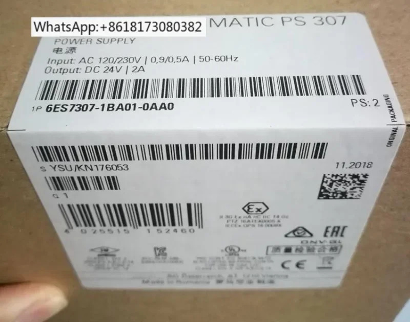 미개봉 6ES7 307-1BA01-0AA0 6ES7307-1BA01-0AA 0