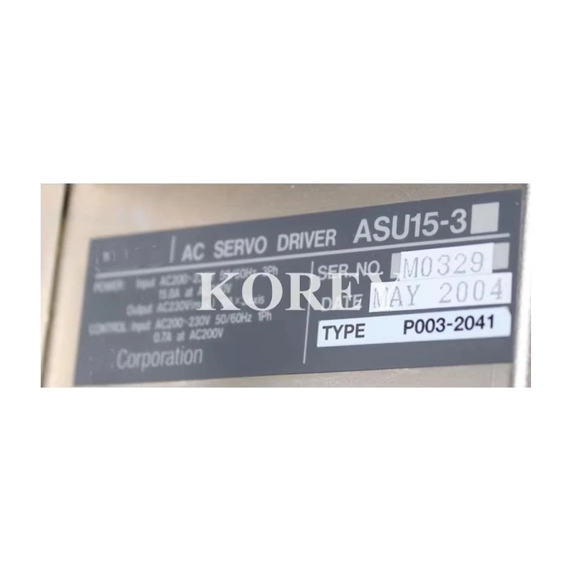 서보 드라이버 ASU15-3 P003-2041