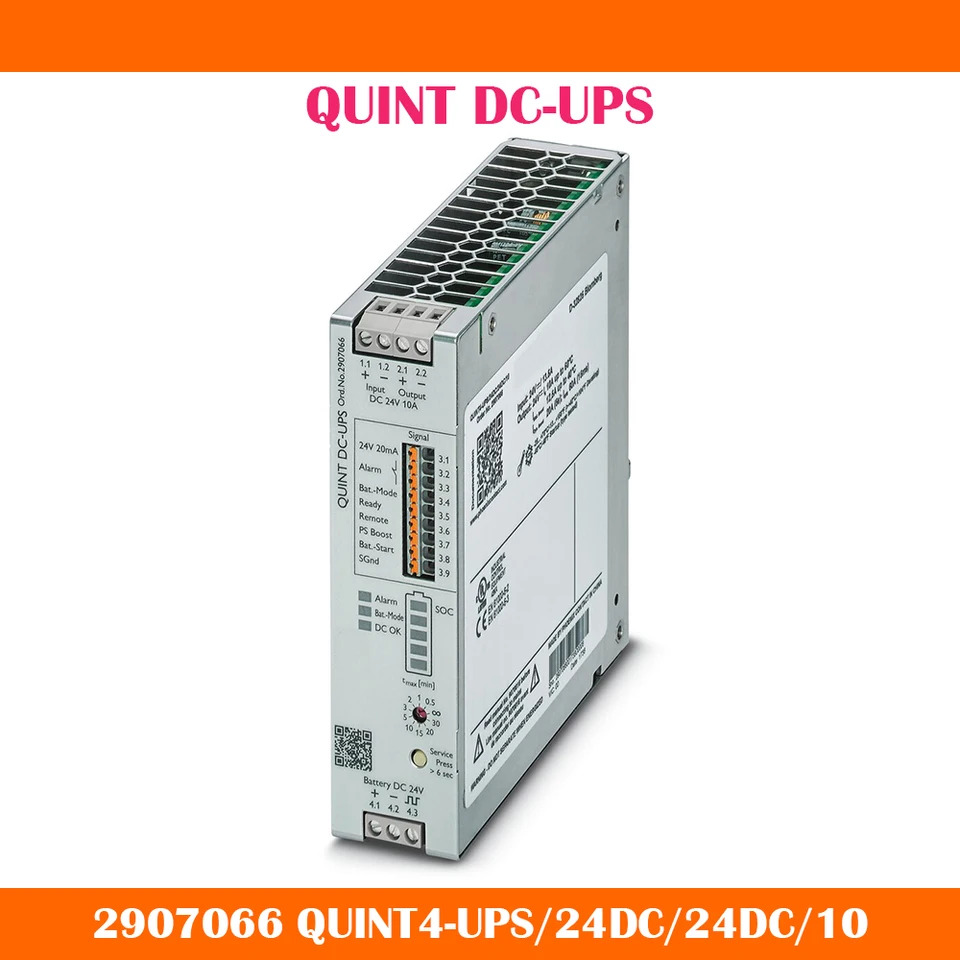 무정전 전원공급장치 미세 2907066 QUINT4-UPS 24DC 24DCQUINT DC-UPS 신