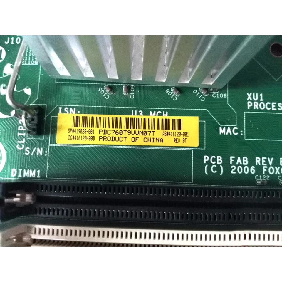 hp호환 ML110G4 419028-001 416120-001 서버 마더보드