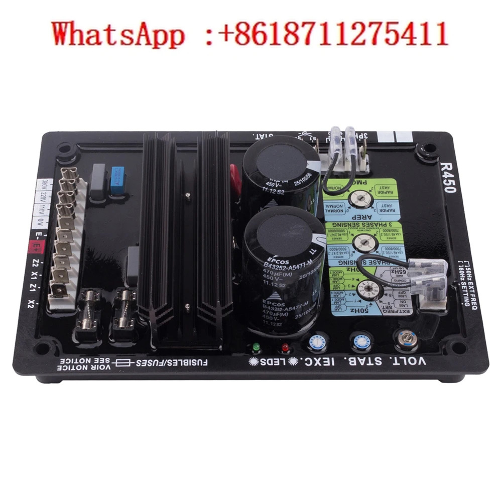 R450은 Leyema발전기 R R450M 전압 조정기 보드전압 R450T를 대체