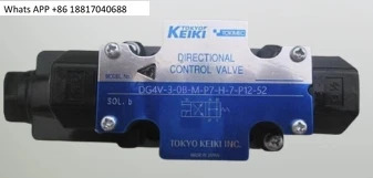 기기 TOKIMEC 솔레노이드 밸브 DG4V-3-7B-M-P712/U712-H/T/V/G 7 6 54