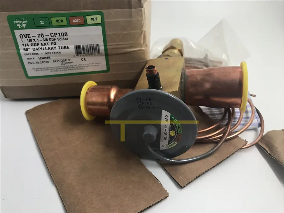 Sporlan OVE-70-CP100 열 팽창 밸브 OVE70CP100신