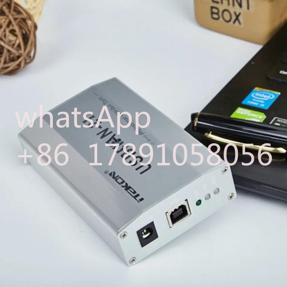 분리형 USBCAN 분석기 Usbcan-2I 듀얼 채널 Zhou Li Gong CAN 카드 호환
