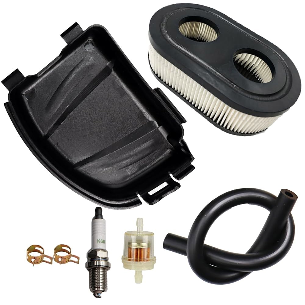 Air Fitler 커버 및 에어 필터 키트, 호환, Craftsman 튠업 163cc 기계와 M110 깎는 725 잔디 M230 104M020008F1용 - 상세 이미지 2