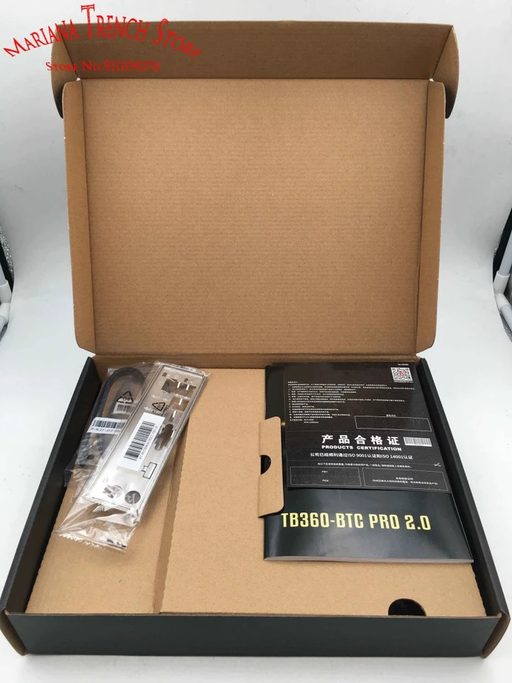 Biostar BEST TO CRYPTO 마이닝 마더보드TB360-BTC 프로 2.0 12 GPU