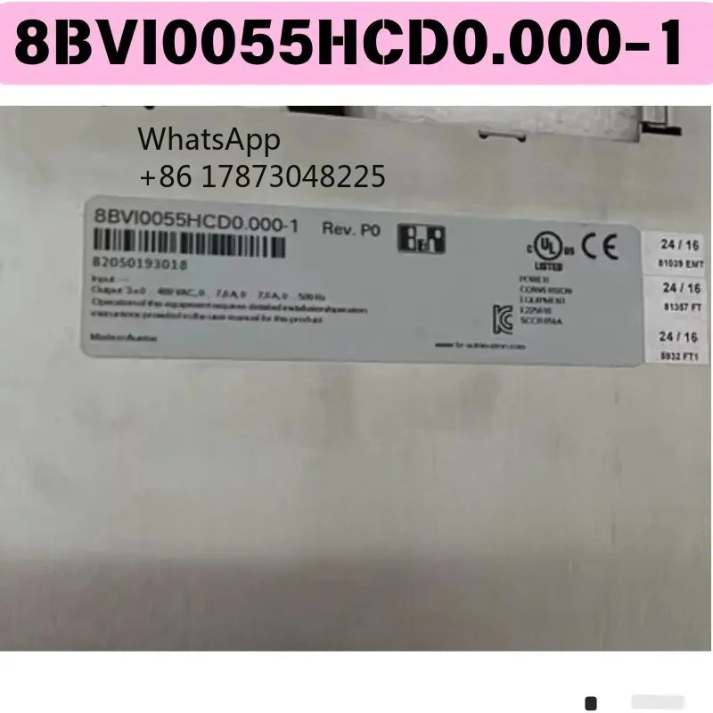 리퍼 8BVI0055HCD0.000-1 주파수 변환기 기능 OK