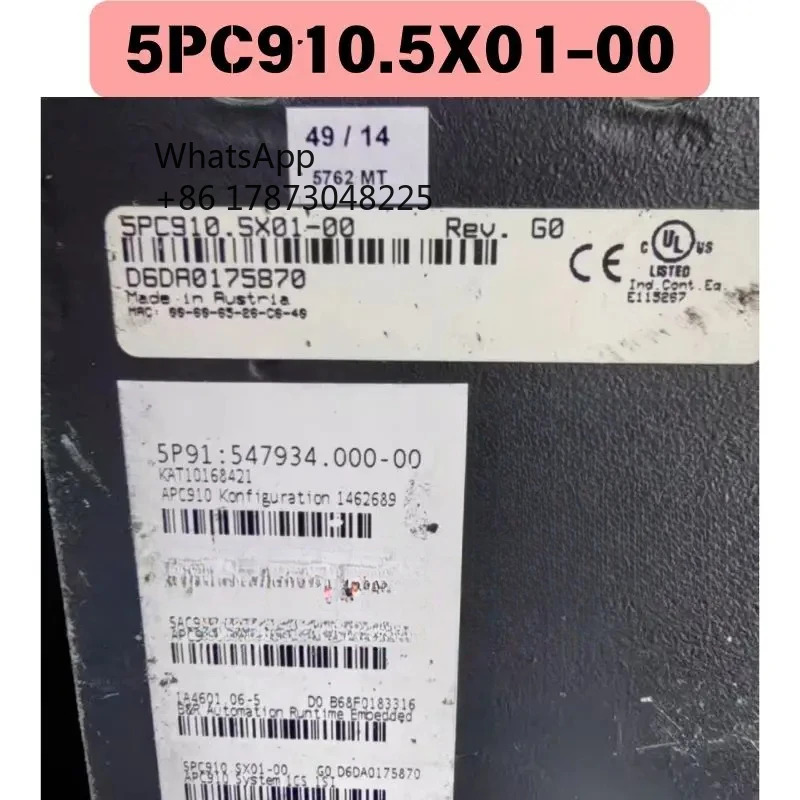 리퍼 5PC910.5X01-00 산업제어 호스트 기능 OK