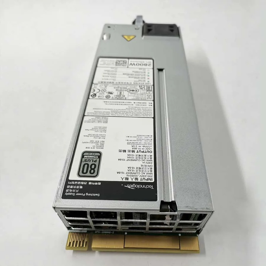 델 R7625 1PDR6 NCMPF D2800E-S1 L2800E-S1 80 플러스 티타늄 16 세대 전원공급장치 2800W PSU