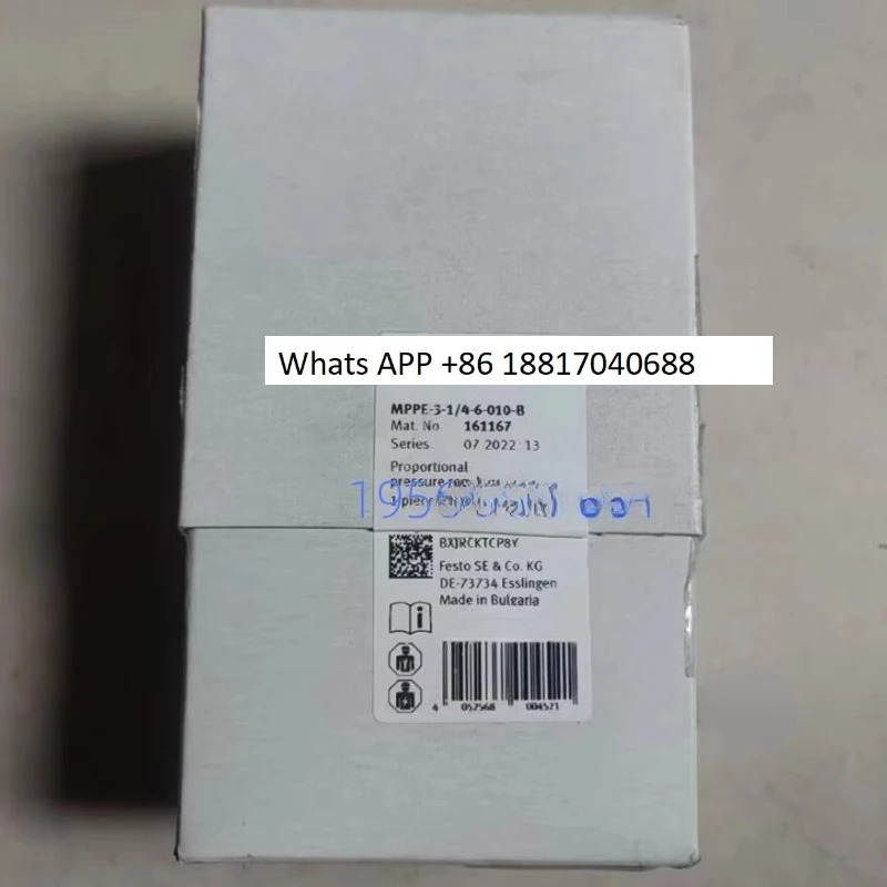 비례 압력 밸브 MPPE - 3-1/4 6 010 B 161167 포장