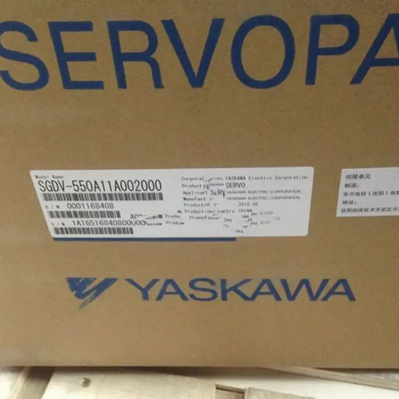 Yaskawa 서보 드라이브 신형 SGDV-550A11A002000 신속