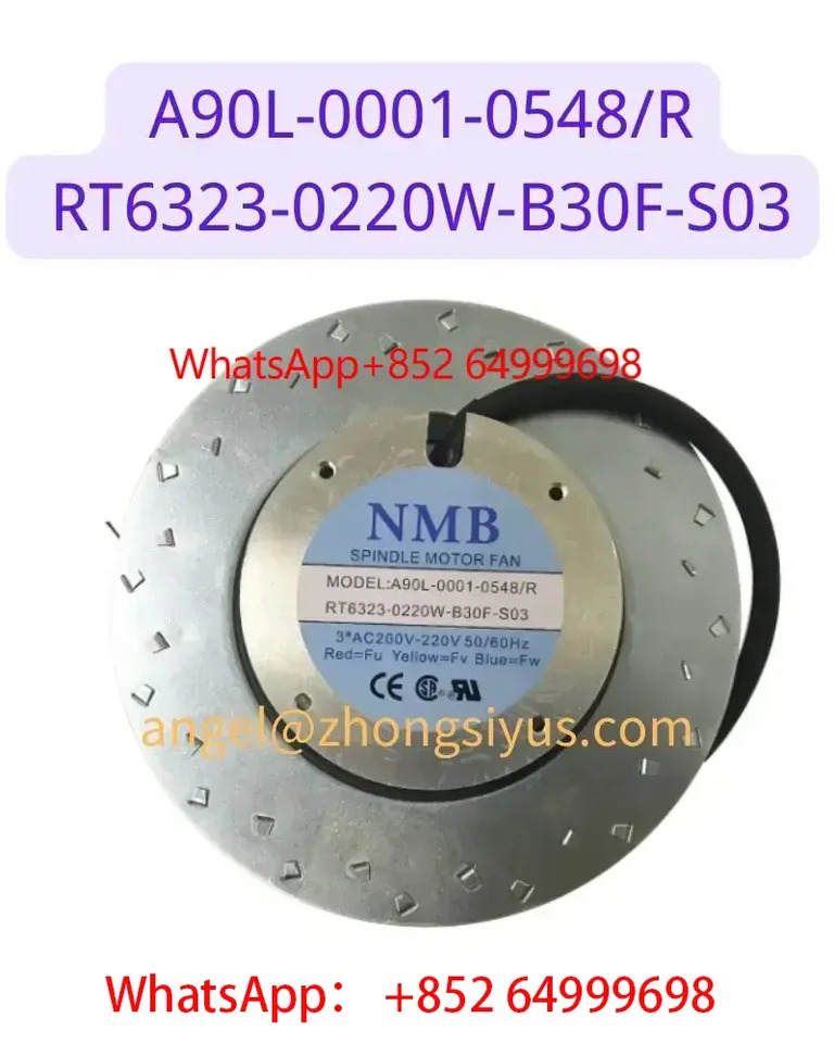 A90L-0001-0548 R RT6323-0220W-B30F-S03 스핀들 냉각팬 신